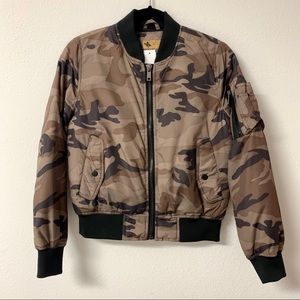 Katsumi Camo Bomber Jacket